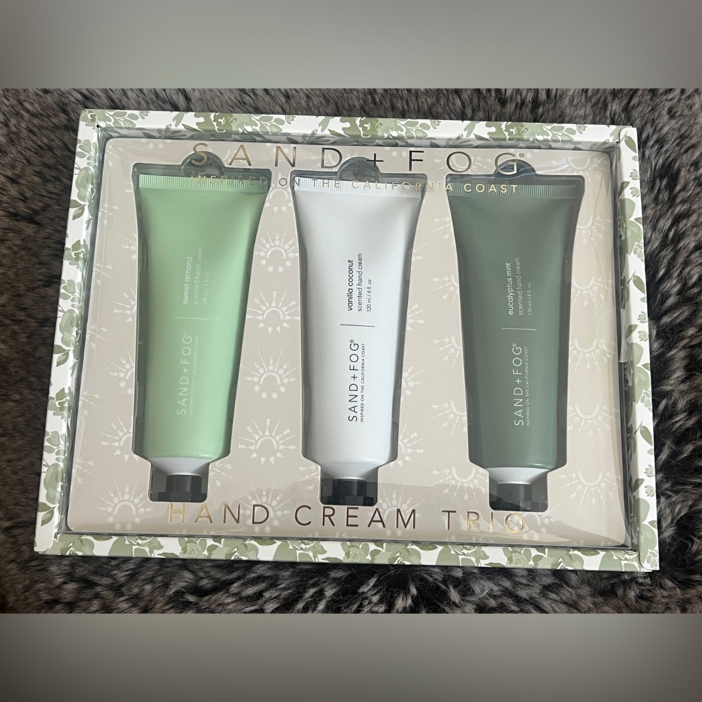 Sand + Fog Hand Cream Trio
